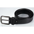 Black genuine leather belt men's classic formal leather belt
